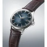 Seiko Presage Automatikuhr New Cocktail Time Midnight Blue braun SRPK15J1