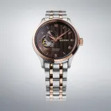 Seiko Presage Automatikuhr open Heart silberfarben rosegoldfarben SSA466J1