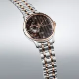 Seiko Presage Automatikuhr open Heart silberfarben rosegoldfarben SSA466J1