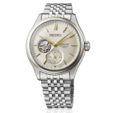 Seiko Presage Automatikuhr Shiro iro bicolor Open Heart SPB480J1