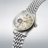 Seiko Presage Automatikuhr Shiro iro bicolor Open Heart SPB480J1