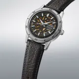 Seiko Presage Automatikuhr Style 60 Skeleton mit dunkelbraunen Lederband SSA461J1