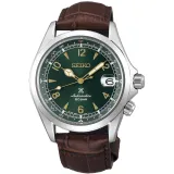 Seiko Prospex Land Alpinist Automatikuhr grün braun mit Lederband SPB507J1