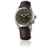 Seiko Prospex Land Alpinist Automatikuhr grün braun mit Lederband SPB507J1