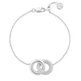 SIF JAKOBS Armband Carrara Silber 925 mit Zirkoniasteinen SJ-B2477-CZ