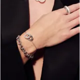 SIF JAKOBS Armband Carrara Silber 925 mit Zirkoniasteinen SJ-B2477-CZ