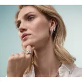 SIF JAKOBS Creole Ohrringe Carrara Medio mit Zirkonias SJ-E2474-CZ