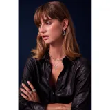 SIF JAKOBS Kette Roccanova Grande Silber 925 SJ-N2396-CZ