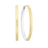 SIF JAKOBS Ohrringe Elissa Pianura Medio 925er Silber teils vergoldet SJ-E2313-2YG