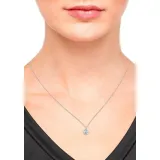 s.Oliver Halskette 925 Silber Rundanker mit Zirkonia 2032970