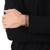 s.Oliver Herrenarmband Edelstahl grau 2040623