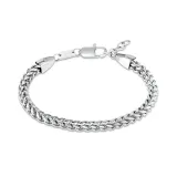s.Oliver Herrenarmband Edelstahl silberfarben 2032542