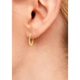 s.Oliver Ohrringe Creolen Silber 925 vergoldet mit Zirkonia 2032825