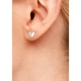 s.Oliver Ohrringe Herz 925 Silber Zirkonias 2032892