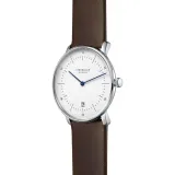 STERNGLAS Armbanduhr NAOS mit Lederband braun S01-NA01-PR04