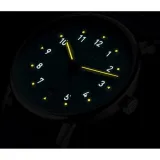 STERNGLAS Automatikuhr LUMATIK hellblau Nylonband blau S02-LM17-NY05