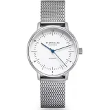 STERNGLAS Damenuhr NAOS XS Automatik Milanaiseband silberfarben S01-ND02-MI01