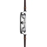 STERNGLAS Hamburg Chronograph Mecha Quarz Werk Lederband braun S01-HC10-VI11