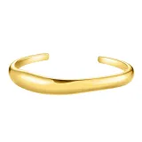 Thomas Sabo Armreif geschwungene Form Silber vergoldet AR116-413-39-L17