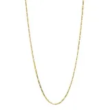 Thomas Sabo Charm Kette Figaro Design Silber 925 vergoldet 45 cm KE2329-413-39-L45V