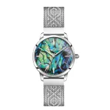 Thomas Sabo Damenuhr Arizona Spirit Abalone mit Milanaiseband WA0344-201-218-33