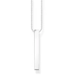 Thomas Sabo Halskette mit Anhänger Zirkonias weiss Silber 925 KE2146-051-14-L45V