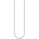 Thomas Sabo Kette für Damen und Herren Venezia Silber 925 geschwärzt KE1106-637-12-L60