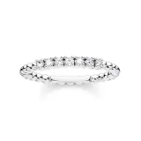 Thomas Sabo Ring mit weißen Zirkonias Silber 925 Gr. 54 TR2323-051-14-54