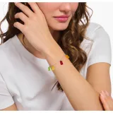 Thomas Sabo x Haribo Armband Gummibärchen bunt Silber 925 A2152-017-7-L19V