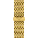 Tissot Armbanduhr Everytime goldfarben grün Milanaiseband Edelstahl T143.410.33.091.00