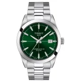 Tissot Automatikuhr Gentleman Powermatic 80 grün silberfarben T127.407.11.091.01