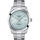Tissot Automatikuhr Gentleman Powermatic 80 silberfarben eisblau T127.407.11.351.00