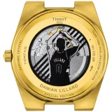 Tissot Automatikuhr PRX Powermatic 80 Damian Lillard Special Edition goldfarben schwarz T137.407.33.051.00