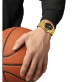 Tissot Automatikuhr PRX Powermatic 80 Damian Lillard Special Edition goldfarben schwarz T137.407.33.051.00