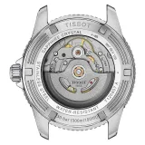 Tissot Automatikuhr Seastar 1000 Powermatic 80 schwarz türkis Edelstahl T120.807.11.091.00