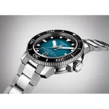 Tissot Automatikuhr Seastar 2000 Power 80 silberfarben schwarz blau T120.607.11.041.01