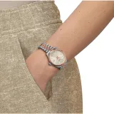 Tissot Ballade Damenuhr Quarz silberfarben rosegoldfarben 34 mm T156.210.22.031.01