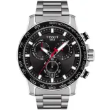 Tissot Chronograph Supersport rot schwarz silberfarben Edelstahl T125.617.11.051.00