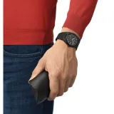 Tissot Herrenuhr Automatik PRX Powermatic 80 40 mm Carbon schwarz T137.907.97.201.00