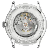 Tissot Herrenuhr Chemin des Tourelles Powermatic 80 grün silberfarben T1394071109100
