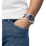 Tissot Herrenuhr Chrono XL Classic blau mit Edelstahlband T116.617.11.047.01