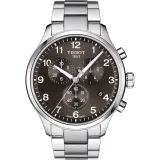 Tissot Herrenuhr Chrono XL schwarz silberfarben Edelstahlband T116.617.11.057.01