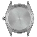 Tissot Herrenuhr PR100 Quarz silberfarben schwarz mit Lederband T150.410.16.051.00