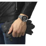 Tissot Herrenuhr PR516 Mechanical Chronograph silberfarben schwarz T149.459.21.051.00