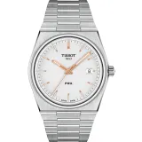 Tissot Herrenuhr PRX 40 205 bicolor silber rosegoldfarben T137.410.11.031.00