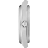 Tissot Herrenuhr PRX 40 Quarz Edelstahl mit Kautschukband weiß T137.410.17.011.00