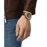 Tissot Herrenuhr T-Race Chronograph Quarz rosegoldfarben schwarz T141.417.37.051.00