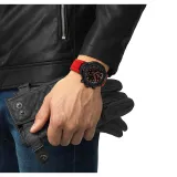 Tissot Herrenuhr T-Race Chronograph Quarz schwarz rot T141.417.37.061.01