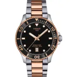 Tissot T-Sport Seastar 1000 Quarz silberfarben rosegoldfarben schwarz 40 mm T120.410.22.051.01