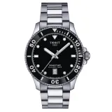 Tissot T-Sport Seastar 1000 schwarz silberfarben Edelstahlband T120.410.11.051.00